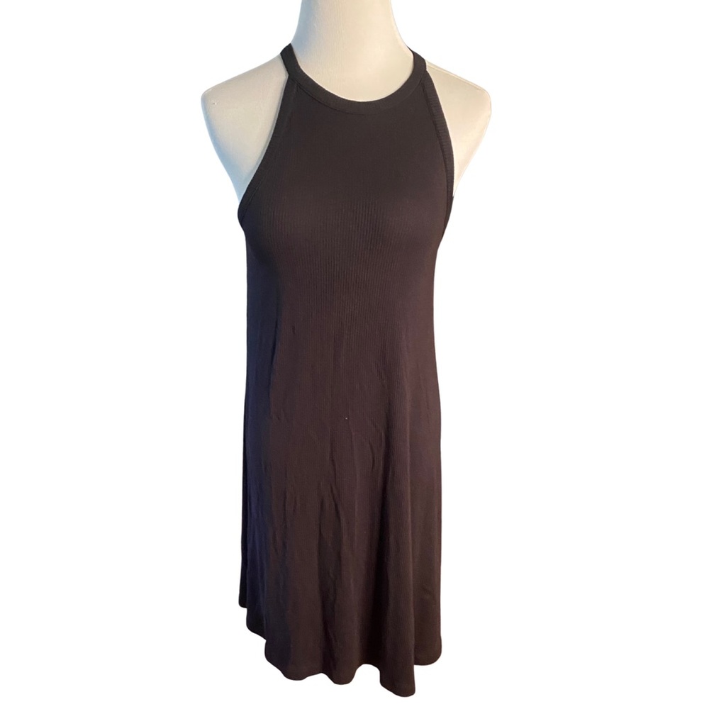 Old Navy Black Ribbed Dress - size s